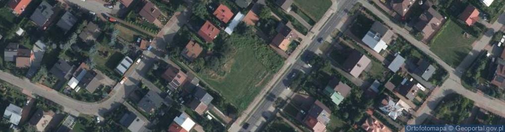 Zdjęcie satelitarne Kasztanowa ul.