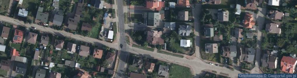 Zdjęcie satelitarne Kasztanowa ul.