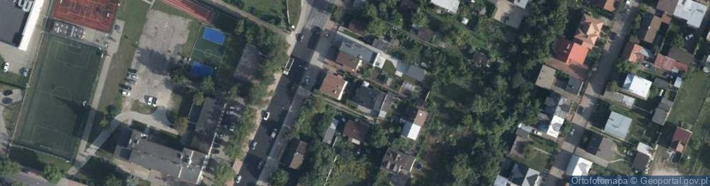 Zdjęcie satelitarne Kazimierzowska ul.