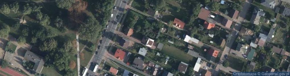 Zdjęcie satelitarne Kazimierzowska ul.