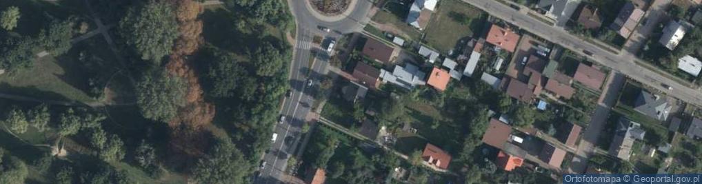 Zdjęcie satelitarne Kazimierzowska ul.