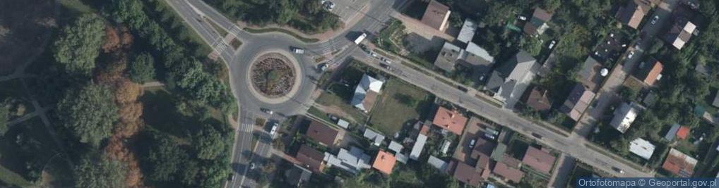 Zdjęcie satelitarne Kazimierzowska ul.