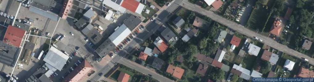 Zdjęcie satelitarne Kazimierzowska ul.