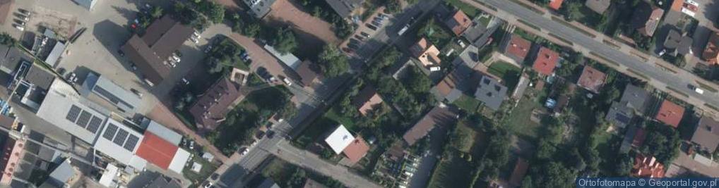 Zdjęcie satelitarne Kazimierzowska ul.