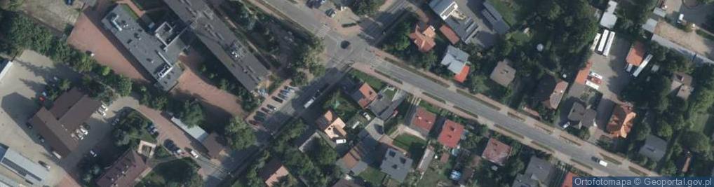 Zdjęcie satelitarne Kazimierzowska ul.