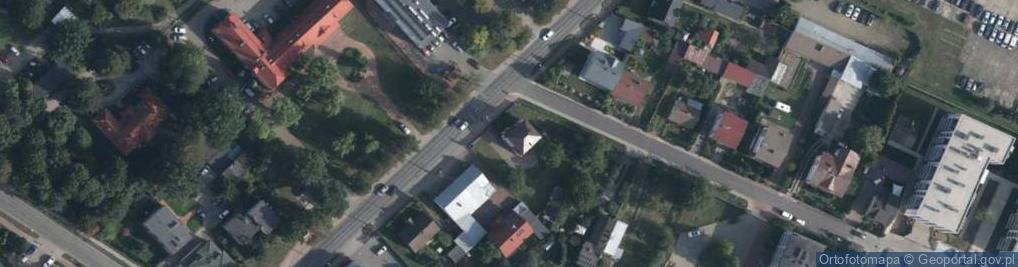 Zdjęcie satelitarne Kazimierzowska ul.