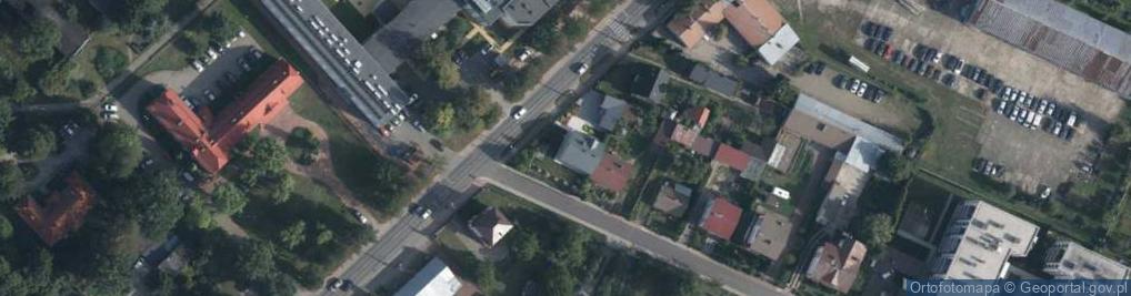 Zdjęcie satelitarne Kazimierzowska ul.