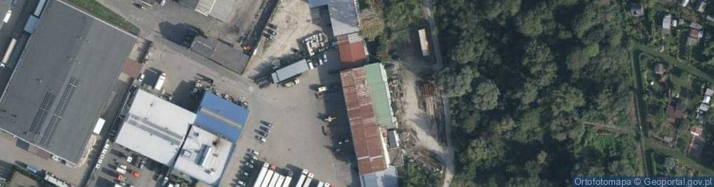 Zdjęcie satelitarne Karowa ul.