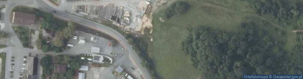 Zdjęcie satelitarne Kawęciny ul.