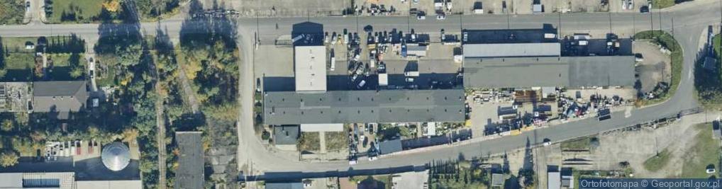 Zdjęcie satelitarne Kasztanowa ul.