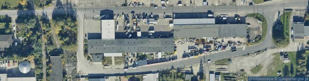 Zdjęcie satelitarne Kasztanowa ul.