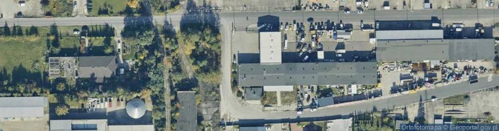 Zdjęcie satelitarne Kasztanowa ul.