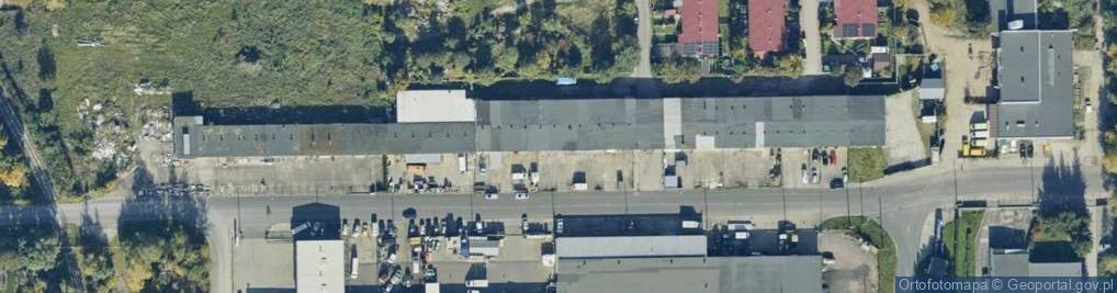 Zdjęcie satelitarne Kasztanowa ul.