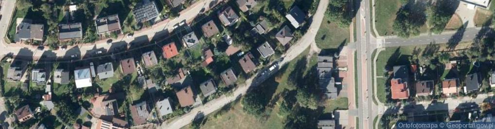 Zdjęcie satelitarne Kasztanowa ul.