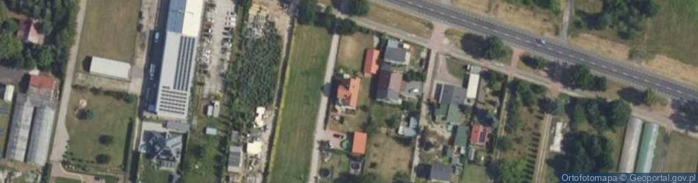 Zdjęcie satelitarne Kanarkowa ul.