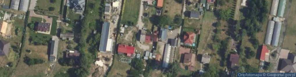 Zdjęcie satelitarne Kanarkowa ul.