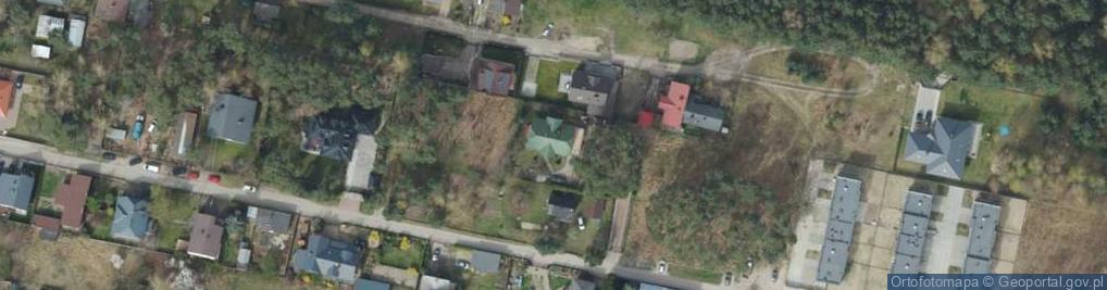 Zdjęcie satelitarne Kaktusowa ul.
