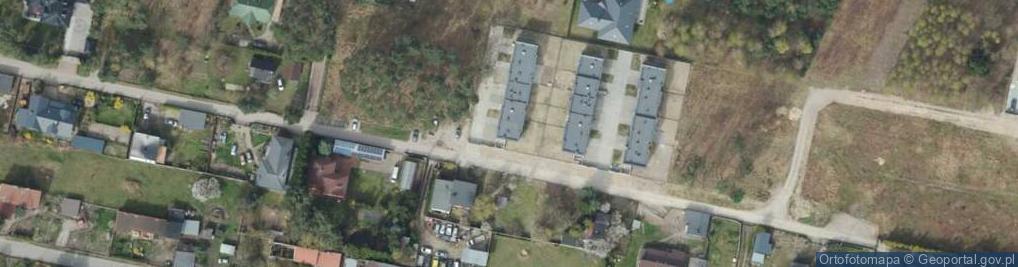 Zdjęcie satelitarne Kaktusowa ul.