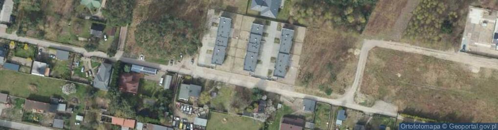 Zdjęcie satelitarne Kaktusowa ul.
