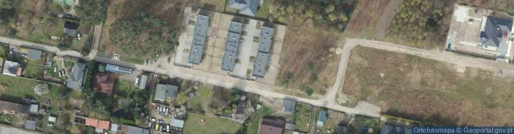 Zdjęcie satelitarne Kaktusowa ul.