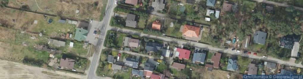 Zdjęcie satelitarne Kaktusowa ul.