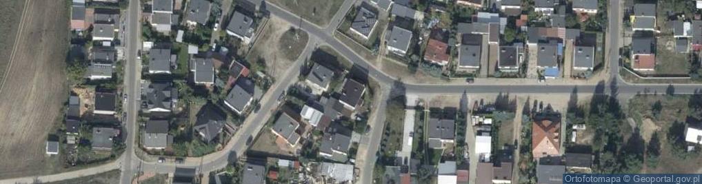 Zdjęcie satelitarne Kasztanowa ul.
