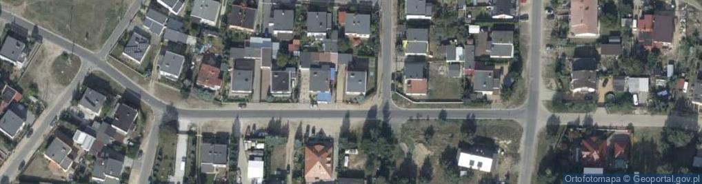 Zdjęcie satelitarne Kasztanowa ul.