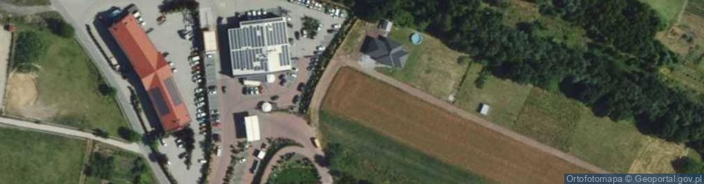 Zdjęcie satelitarne Kasztanowa ul.