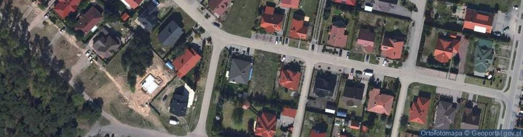 Zdjęcie satelitarne Kasztanowa ul.