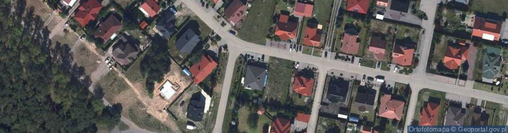 Zdjęcie satelitarne Kasztanowa ul.