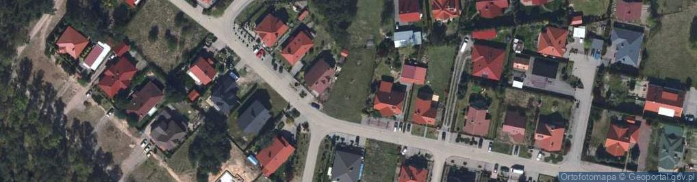 Zdjęcie satelitarne Kasztanowa ul.