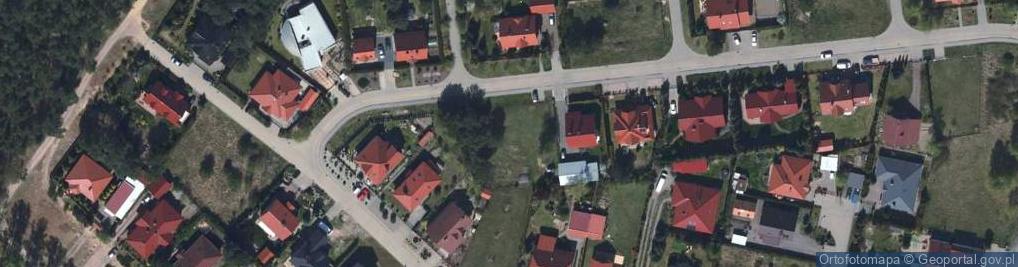 Zdjęcie satelitarne Kasztanowa ul.