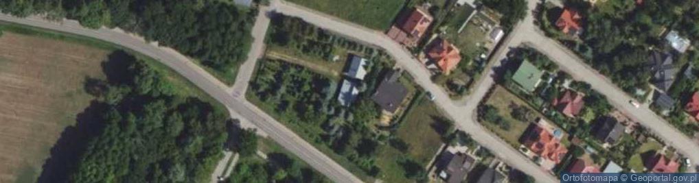 Zdjęcie satelitarne Kasztanowa ul.