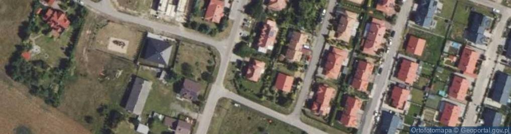 Zdjęcie satelitarne Kasztanowa ul.