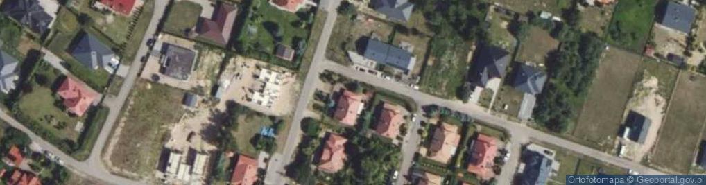 Zdjęcie satelitarne Kasztanowa ul.