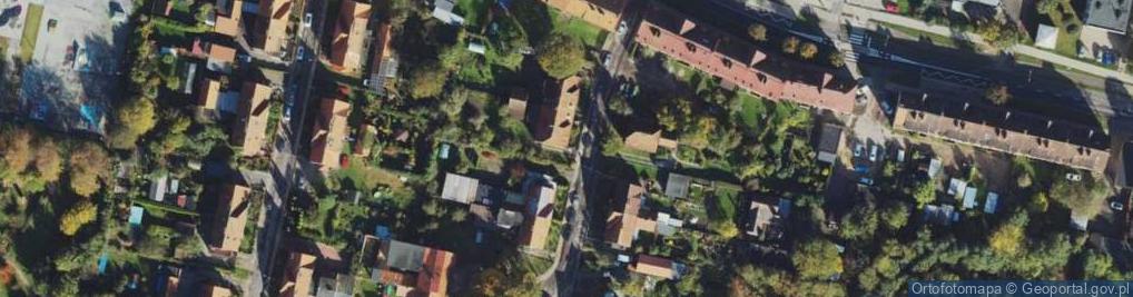 Zdjęcie satelitarne Kadłubka Wincentego, bp. ul.