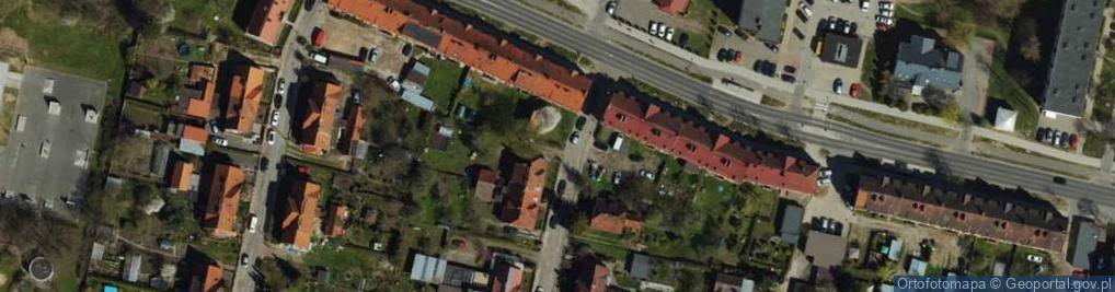 Zdjęcie satelitarne Kadłubka Wincentego, bp. ul.