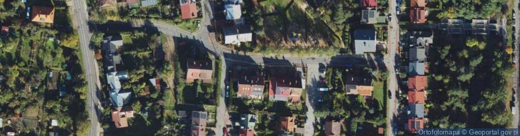 Zdjęcie satelitarne Kasztanowa ul.
