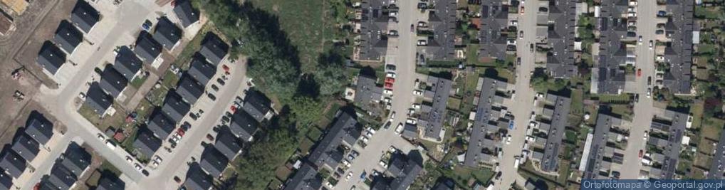 Zdjęcie satelitarne Kasztanowa ul.