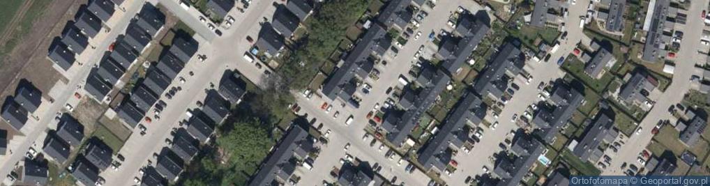 Zdjęcie satelitarne Kasztanowa ul.