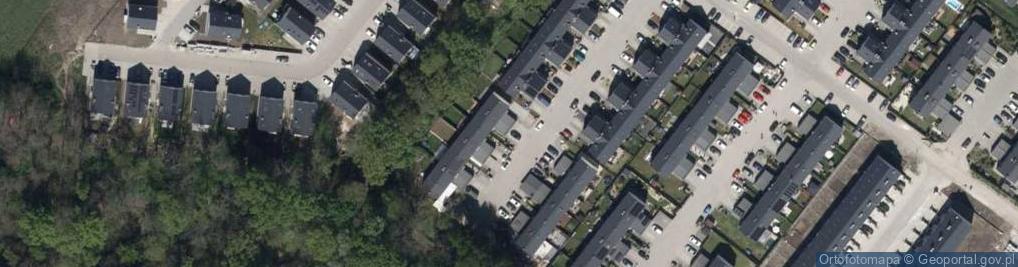Zdjęcie satelitarne Kasztanowa ul.