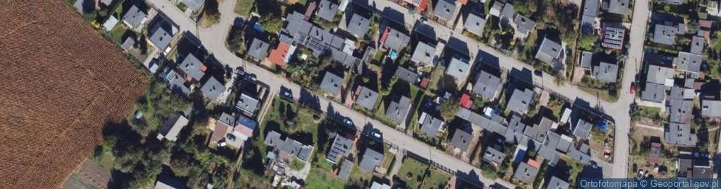 Zdjęcie satelitarne Kasztanowa ul.