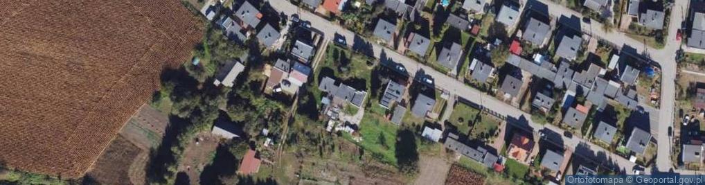 Zdjęcie satelitarne Kasztanowa ul.