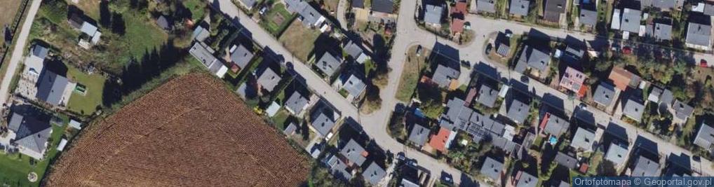 Zdjęcie satelitarne Kasztanowa ul.
