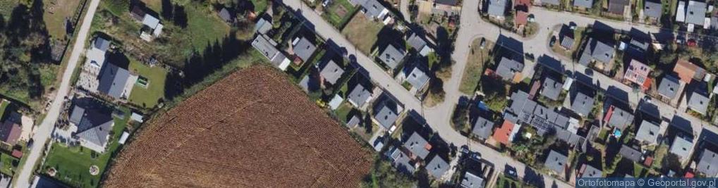 Zdjęcie satelitarne Kasztanowa ul.