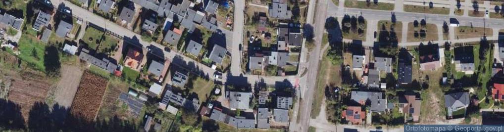 Zdjęcie satelitarne Kasztanowa ul.