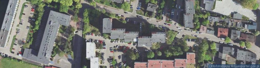 Zdjęcie satelitarne Kaliska ul.