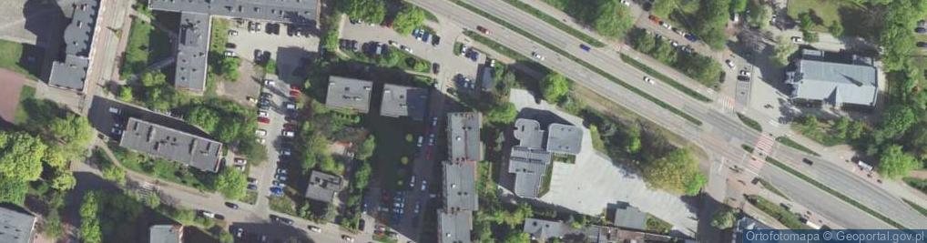 Zdjęcie satelitarne Kaliska ul.