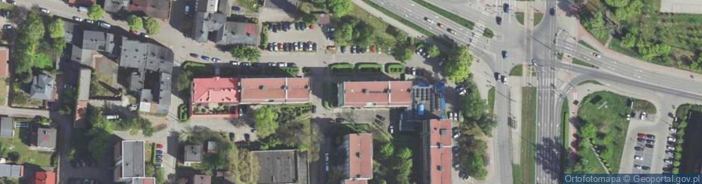 Zdjęcie satelitarne Kaliska ul.