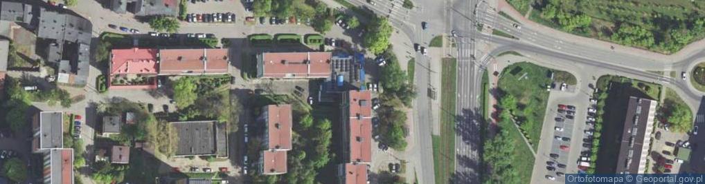 Zdjęcie satelitarne Kaliska ul.